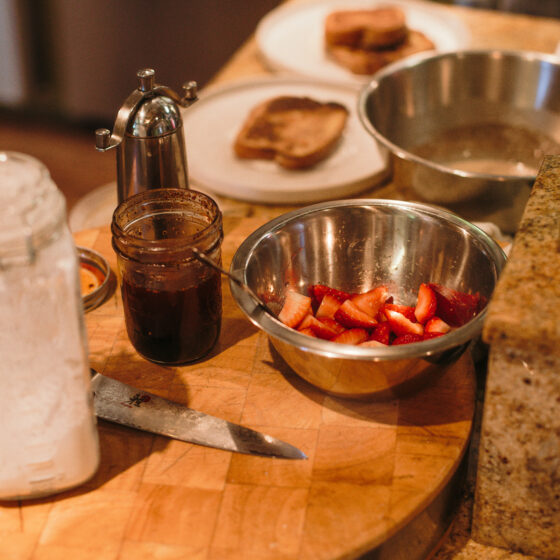 bowl of strawberries